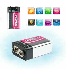 Batería Beston Litio Recargable 9V 800mah