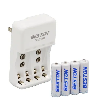 Cargador Beston Bst-c8001bn +  4 Pilas De 2700mah