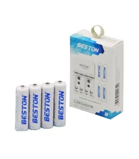 Cargador Beston Bst-c8001bn +  4 Pilas De 2700mah
