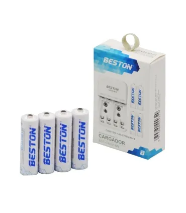 Cargador Beston Bst-c8001bn +  4 Pilas De 2700mah
