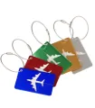 Bagtag En Aluminio Etiqueta Para Maletas De Viaje
