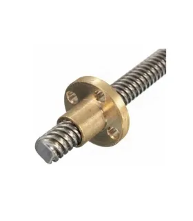 Varilla Roscada Trapezoidal 8mm - T8 - 4 Hilos X 1500mm