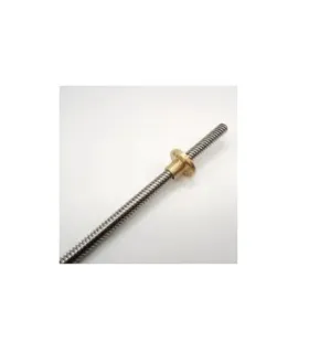 Varilla Roscada Trapezoidal 8mm - T8 - 4 Hilos X 1500mm