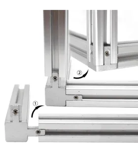 Conector Union 3 Esquinas Perfil Aluminio 2020