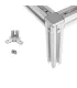 Conector Union 3 Esquinas Perfil Aluminio 2020