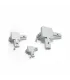 Conector Union 3 Esquinas Perfil Aluminio 4040