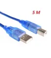 Cable Usb A - Tipo B Arduino Uno - Mega - CNC X 5 metros
