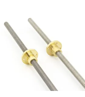 Varilla Roscada Trapezoidal 16mm T16 X 500mm + Tuerca