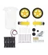 Kit De Robotica Para Carro - Chasis Para Robot - Merkatronix
