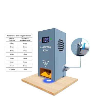 Laser De Corte Madera Acrílico Grabado Metal 30w + 33w