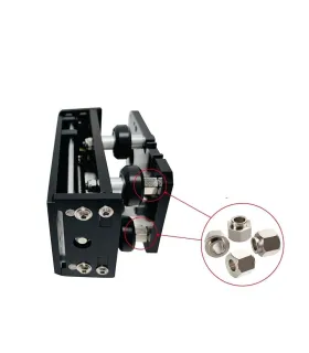 Eje Z Manual Perfil 2040 Cnc Laser - Soporte Ajuste Altura