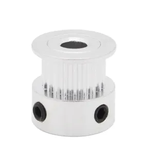 Polea 20 Dientes Gt2 Eje 6mm Para Correa 6mm Paso 2mm