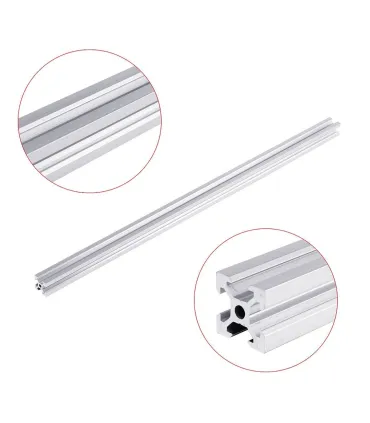 Perfil De Aluminio Estructural 2020  X 250mm V-slot