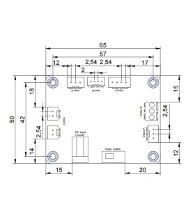 Módulo Acoplador Controlador Laser Ttl
