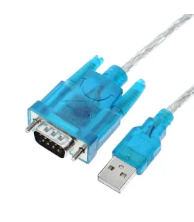 Cable USB A RS232 9 Pines DB9 Compatible Con HL-340
