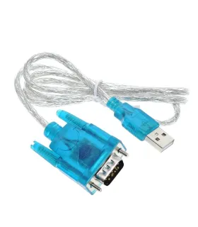 Cable USB A RS232 9 Pines DB9 Compatible Con HL-340