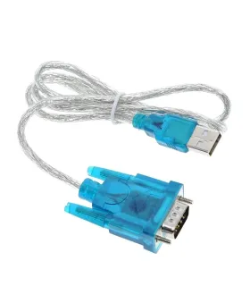 Cable USB A RS232 9 Pines DB9 Compatible Con HL-340