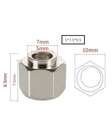 Tuerca Excéntrica 10mm x 7.5mm