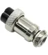 Conector Aviación Socket Plug Gx16 7 Pines