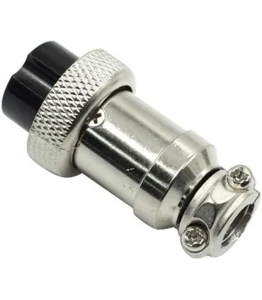 Conector Aviación Socket Plug Gx16 7 Pines