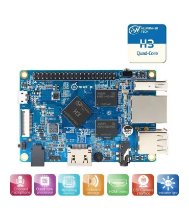 Orange Pi One H3 Quad-core - Ubuntu Linux Y - Merkatronix