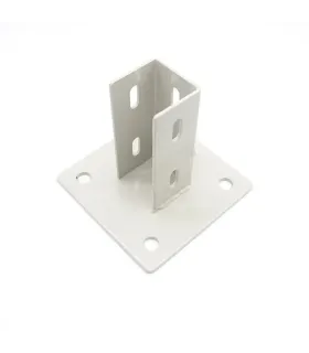 Soporte Pared Suelo Para Perfil De Aluminio 4040 - 3838