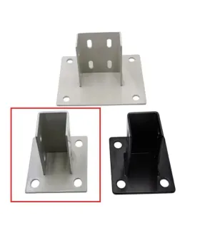 Soporte Pared Suelo Para Perfil De Aluminio 4040 - 3838