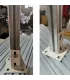 Soporte Pared Suelo Para Perfil De Aluminio 2020
