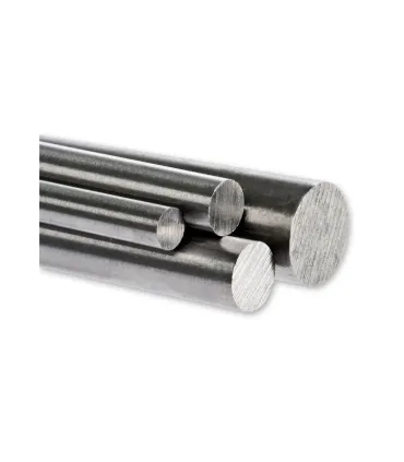 Varilla Lisa Acero Plata Eje 20mm X 2 Metros
