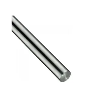 Varilla Lisa Acero Plata Eje 20mm X 2 Metros