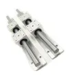 Kit Cnc Guías Lineales Soportadas Sbr20 X 600mm + 4 Sbr20uu