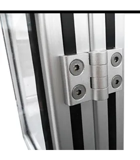 Bisagra Metálica Para Perfil De Aluminio 3838 - 4040