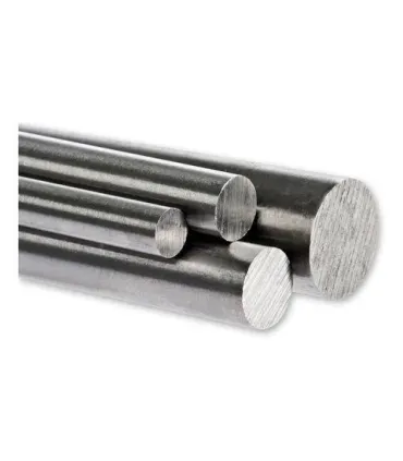 Varilla Lisa Acero Plata Eje 25mm X 2 Metros