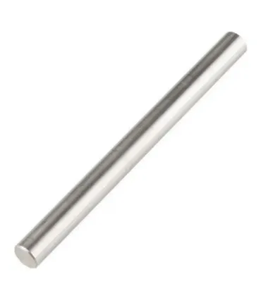 Varilla Lisa Acero Plata Eje 25mm X 2 Metros