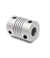 Acople Flexible En Aluminio 6.35x6.35 - 1/4 x 1/4