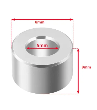 Espaciador Separador Perfil V-slot Openbulids 5x8x9mm