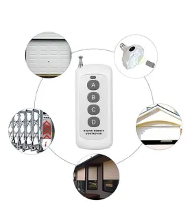 Control Clonador Con Antena 433mhz 4 Botones Largo Alcance