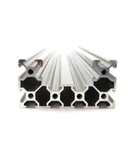 Perfil De Aluminio Estructural 4080 C-beam V-slot x 1.5 Metros
