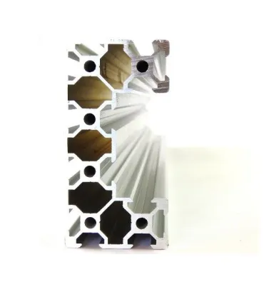 Perfil De Aluminio Estructural 4080 C-beam V-slot x 2 Metros