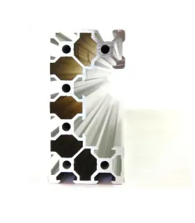 Perfil De Aluminio Estructural 4080 C-beam V-slot x 3 Metros