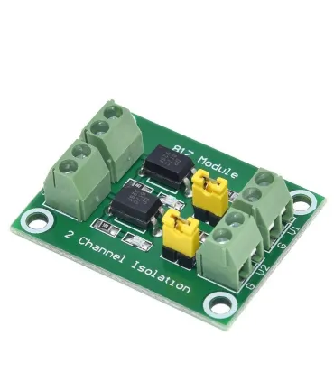 Módulo PC817 2 Canales Optoacoplador Convertidor De Voltaje