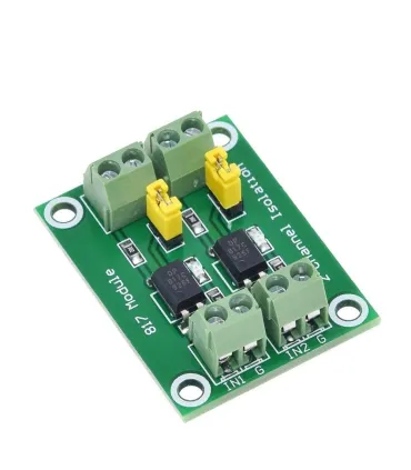 Módulo PC817 2 Canales Optoacoplador Convertidor De Voltaje