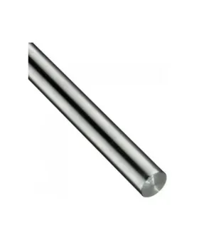 Varilla Lisa Acero plata 16mm x 2 metros