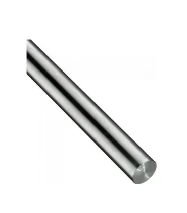 Varilla Lisa Acero plata 16mm x 2 metros