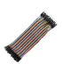 Cables Jumper Arduino Dupont x 40 Macho - Hembra 15cms