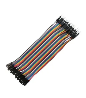 Cables Jumper Arduino Dupont x 40 Macho - Hembra 15cms