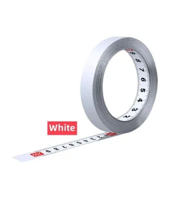 Cinta Métrica Metálica Con Adhesivo x 1 Metro Flexometro