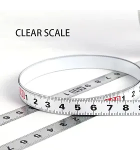 Cinta Métrica Metálica Con Adhesivo x 2 Metros Flexometro