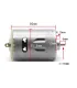 Motor Dc 540 Mini Mandril 6 - 12v - Eje 3.17mm - Merkatronix
