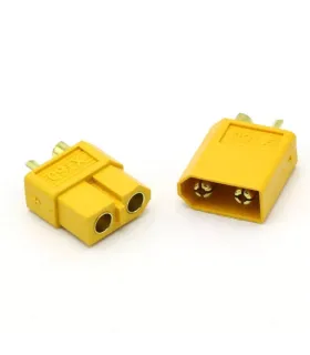 Kit Conector Xt60 Plug Aeromodelismo - Macho y Hembra